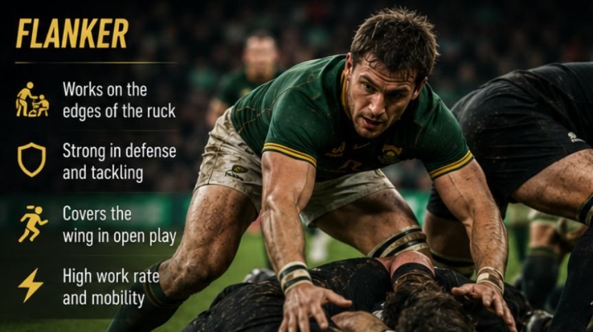Openside Flanker Ball Hunting and Turnover Tactics