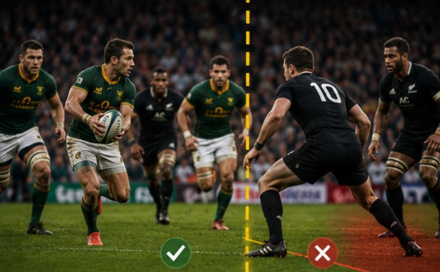 Offside Laws Across Set Pieces and Breakdowns