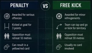 Rugby Penalty vs Free Kick Rules Practical Tips